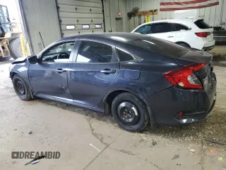 2020 Honda Civic Sedan LX with VIN 19XFC2F66LE015655, listed as a Copart auction lot 50711075 with 0 mi miles and Salvage Title. Bid and sale history available at carsss.com. Image 2.
