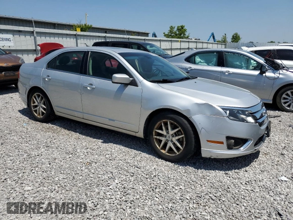 2012 Ford Fusion SEL with VIN 3FAHP0JA1CR219369, listed as a Copart auction lot 58430855 with 175,922 mi miles and Salvage title. Bid and sale history available at DreamBid. Image 4.