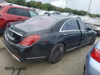 2020 Mercedes-Benz S S 560 with VIN WDDUG8GB8LA490596, listed as a Copart auction lot 73997774 with Not Provided miles and Non Repairable. Bid and sale history available at carsss.com. Image 3.