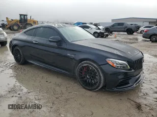 2019 Mercedes-Benz C 63 S AMG with VIN WDDWJ8HB5KF871493, listed as a Copart auction lot 85534294 with 23,205 mi miles and Salvage title. Bid and sale history available at DreamBid. Image 4.