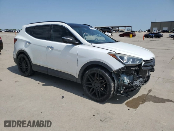 2017 Hyundai Santa Fe Ultimate с VIN 5XYZW4LA7HG463227, выставлен на аукционе Copart как лот 51353725 с пробегом 144 419 миль миль и Списание • Salvage title. История ставок и продаж доступна на DreamBid. Изображение 4.