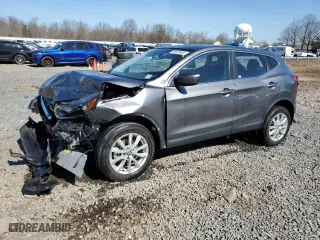 2021 Nissan Rogue Sport S with VIN JN1BJ1AWXMW422927, listed as a Copart auction lot 48526655 with 16,673 mi miles and Salvage Title. Bid and sale history available at carsss.com. Image 1.