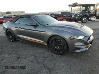2022 Ford Mustang GT Premium with VIN 1FATP8FF3N5116831, listed as a Copart auction lot 84343664 with 52,710 mi miles and Clean title. Bid and sale history available at DreamBid. Image 4.