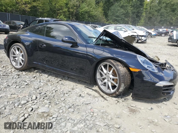 2016 Porsche 911 Carrera with VIN WP0AA2A91GS106157, listed as a Copart auction lot 69462124 with 25,998 mi miles and Salvage Title. Bid and sale history available at DreamBid. Image 4.