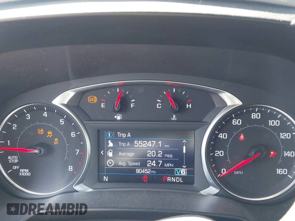 2020 Chevrolet Blazer LT with VIN 3GNKBCRS3LS532906, listed as a IAAI auction lot 42019318 with 80,458 mi miles and . Bid and sale history available at DreamBid. Image 7.