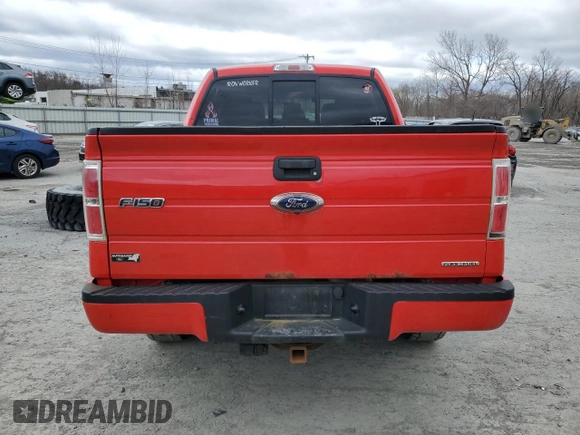 2014 Ford F-150 XL with VIN 1FTFW1EF4EKF85639, listed as a Copart auction lot 53059965 with 174,929 mi miles and Salvage Title. Bid and sale history available at carsss.com. Image 6.