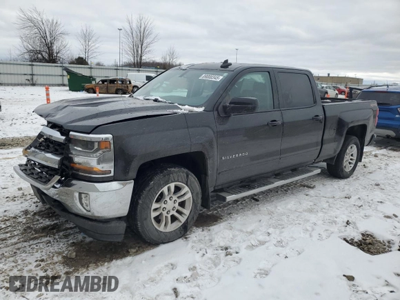 2017 Chevrolet Silverado 1500 LT with VIN 1GCUKREC7HF163496, listed as a Copart auction lot 89000345 with 89,827 mi miles and Non Repairable. Bid and sale history available at DreamBid. Image 1.