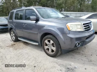 2014 Honda Pilot EX-L with VIN 5FNYF3H70EB002490, listed as a Copart auction lot 47778195 with 164,911 mi miles and Salvage Title. Bid and sale history available at carsss.com. Image 4.