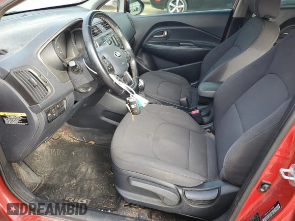 2015 Kia Rio EX with VIN KNADN4A32F6454482, listed as a Copart auction lot 85480524 with 112,510 mi miles and Clean Title. Bid and sale history available at carsss.com. Image 7.