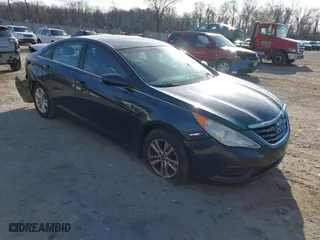2012 Hyundai Sonata GLS with VIN 5NPEB4AC5CH475957, listed as a IAAI auction lot 41664808 with 201,290 mi miles. Bid and sale history available at carsss.com. Image 1.