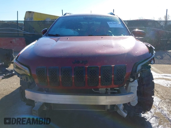 2021 Jeep Cherokee Altitude with VIN 1C4PJMLB1MD178417, listed as a IAAI auction lot 40769358 with 111,542 mi miles. Bid and sale history available at carsss.com. Image 13.