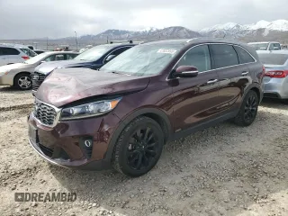 2020 Kia Sorento EX V6 with VIN 5XYPHDA56LG694667, listed as a Copart auction lot 47652895 with 57,787 mi miles and Salvage Title. Bid and sale history available at carsss.com. Image 1.