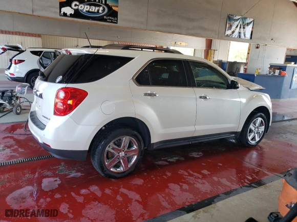 2015 Chevrolet Equinox LTZ with VIN 1GNFLHEK5FZ118258, listed as a Copart auction lot 48377155 with 0 mi miles and Non Repairable. Bid and sale history available at carsss.com. Image 3.