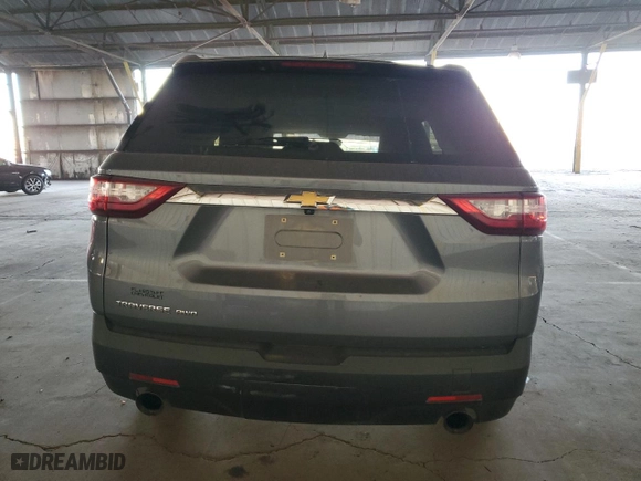 2021 Chevrolet Traverse LS with VIN 1GNEVFKW4MJ230675, listed as a Copart auction lot 84076174 with 116,789 mi miles and Salvage Title. Bid and sale history available at carsss.com. Image 6.