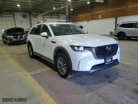 2024 Mazda CX-90 3.3 Turbo Select with VIN JM3KKAHD9R1132558, listed as a Copart auction lot 69250334 with 4,481 mi miles and Salvage Title. Bid and sale history available at carsss.com. Image 14.