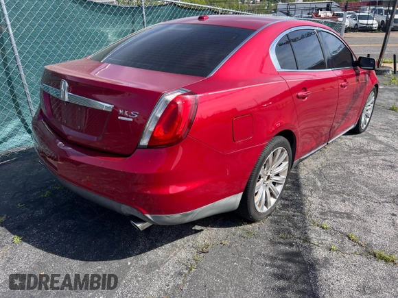 2010 Lincoln MKS EcoBoost with VIN 1LNHL9FT8AG604562, listed as a Copart auction lot 86431534 with 125,777 mi miles and Clean Title. Bid and sale history available at DreamBid. Image 4.