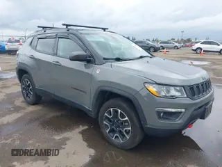 2021 Jeep Compass Trailhawk с VIN 3C4NJDDB0MT512095, выставлен на аукционе IAAI как лот 41940103 с пробегом 78 655 миль миль и . История ставок и продаж доступна на DreamBid. Изображение 1.