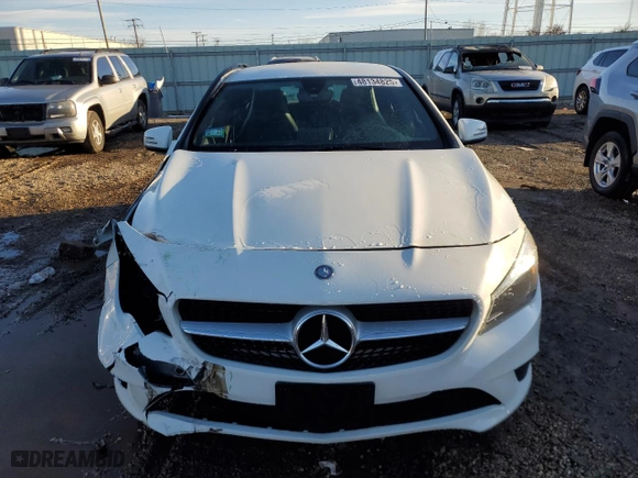 2016 Mercedes-Benz CLA with VIN WDDSJ4EB7GN334309, listed as a Copart auction lot 48134825 with 57,973 mi miles and Salvage Title. Bid and sale history available at carsss.com. Image 5.