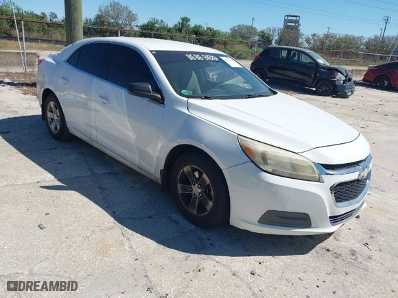 2014 Chevrolet Malibu LS with VIN 1G11B5SL2EF160493, listed as a IAAI auction lot 41599540 with 93,054 mi miles. Bid and sale history available at carsss.com. Image 1.
