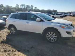 2010 Mazda CX-9 Grand Touring with VIN JM3TB3MA2A0219921, listed as a Copart auction lot 46680095 with 26,930 mi miles and Salvage Title. Bid and sale history available at carsss.com. Image 4.