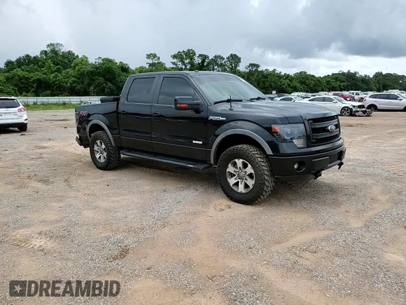 2014 Ford F-150 XL with VIN 1FTFW1ET6EFB74225, listed as a Copart auction lot 58297435 with 111,040 mi miles and Salvage title. Bid and sale history available at DreamBid. Image 13.