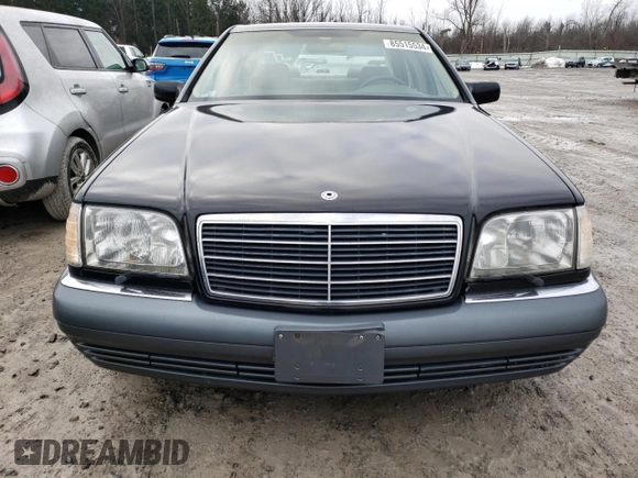 1995 Mercedes-Benz S with VIN WDBGA43EXSA264963, listed as a Copart auction lot 85515534 with 155,778 mi miles and Clean Title. Bid and sale history available at DreamBid. Image 5.