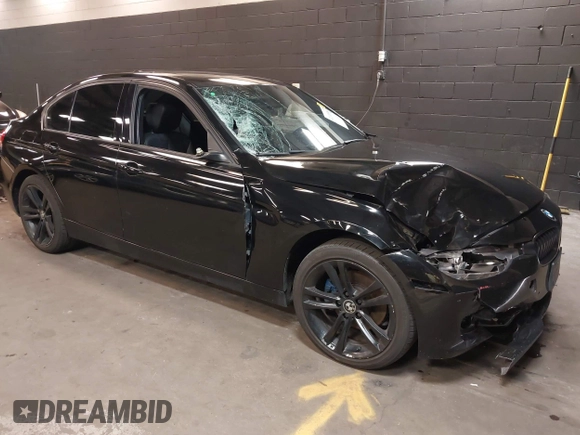 2014 BMW 3 Series 328i xDrive with VIN WBA3B5C54EP540944, listed as a IAAI auction lot 42105556 with 157,617 mi miles. Bid and sale history available at carsss.com. Image 1.