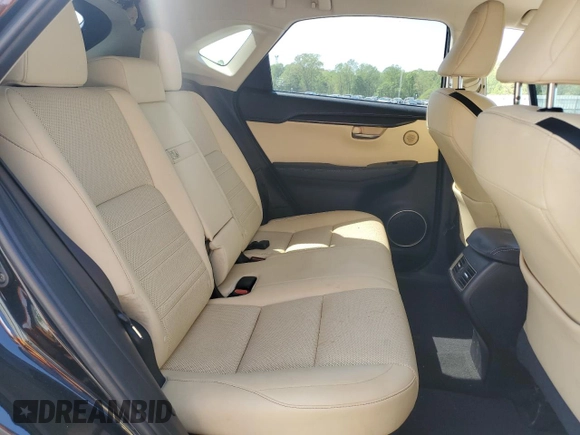 2017 Lexus NX 200t with VIN JTJYARBZ9H2059156, listed as a Copart auction lot 53250485 with 95,902 mi miles and Salvage Title. Bid and sale history available at DreamBid. Image 11.