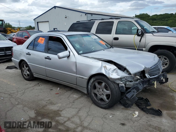 1999 Mercedes-Benz C 230/260/280/320 with VIN WDBHA24GXXA753413, listed as a Copart auction lot 66229924 with Not Provided miles and Salvage Title. Bid and sale history available at carsss.com. Image 4.