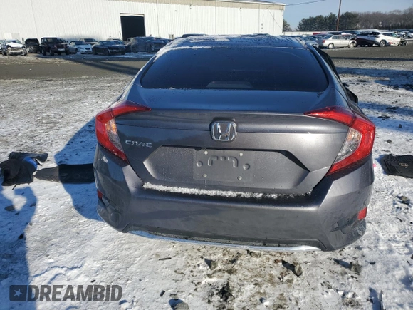 2020 Honda Civic Sedan LX with VIN 2HGFC2F66LH530273, listed as a Copart auction lot 41840655 with 69,684 mi miles and Salvage Title. Bid and sale history available at carsss.com. Image 6.