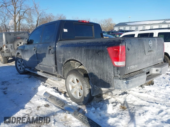 2012 Nissan Titan S with VIN 1N6AA0EJ3CN312305, listed as a IAAI auction lot 41339259 with 147,608 mi miles. Bid and sale history available at carsss.com. Image 3.