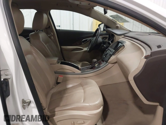 2012 Buick LaCrosse Premium 1 with VIN 1G4GD5ER9CF372909, listed as a IAAI auction lot 42224399 with 130,140 mi miles and . Bid and sale history available at DreamBid. Image 5.
