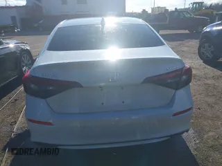 2025 Honda Civic Sport with VIN 2HGFE2F5XSH501360, listed as a IAAI auction lot 41229006 with 7,469 mi miles and . Bid and sale history available at DreamBid. Image 16.