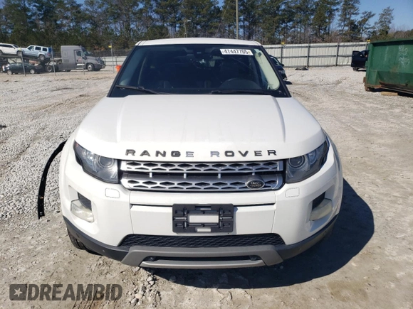 2013 Land Rover Range Rover Evoque Prestige Premium with VIN SALVV2BG4DH848802, listed as a Copart auction lot 47447705 with 128,543 mi miles and Salvage Title. Bid and sale history available at carsss.com. Image 5.