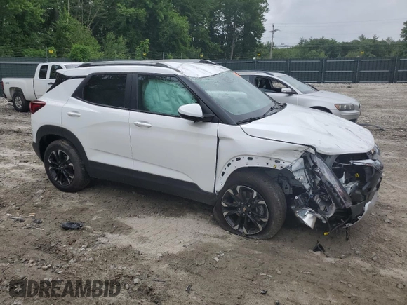 2023 Chevrolet TrailBlazer LT with VIN KL79MRSL0PB009039, listed as a Copart auction lot 57890914 with Not Provided miles and Salvage Title. Bid and sale history available at DreamBid. Image 4.