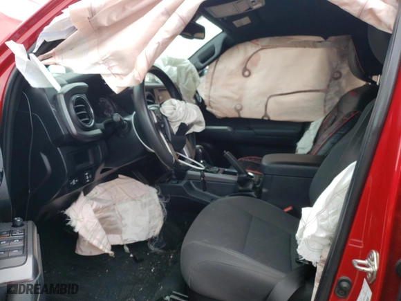 2019 Toyota Tacoma 4WD SR5 with VIN 3TMDZ5BN6KM059065, listed as a Copart auction lot 53194085 with 52,042 mi miles and Salvage Title. Bid and sale history available at carsss.com. Image 7.