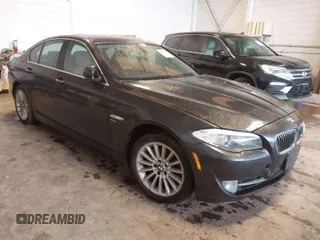 2011 BMW 5 Series 535i xDrive with VIN WBAFU7C55BC873501, listed as a IAAI auction lot 41916776 with 182,542 mi miles. Bid and sale history available at carsss.com. Image 1.