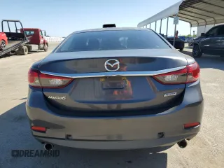 2015 Mazda 6 i Sport with VIN JM1GJ1U59F1220280, listed as a Copart auction lot 52250465 with 112,661 mi miles and Salvage Title. Bid and sale history available at carsss.com. Image 6.