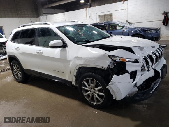 2018 Jeep Cherokee Limited with VIN 1C4PJMDX1JD571369, listed as a Copart auction lot 42964195 with 119,798 mi miles and Salvage Title. Bid and sale history available at carsss.com. Image 4.