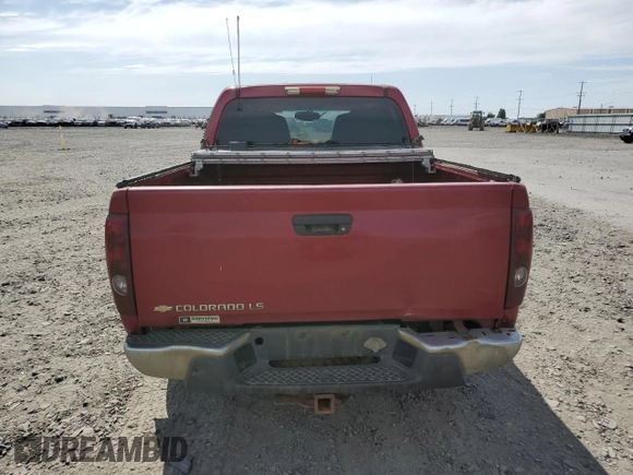 2005 Chevrolet Colorado 1SC LS Z85 with VIN 1GCDT136158160136, listed as a Copart auction lot 60644835 with 183,879 mi miles and Salvage title. Bid and sale history available at DreamBid. Image 6.