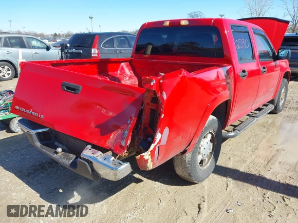 2005 Chevrolet Colorado 1SF LS Z71 with VIN 1GCDT136058133302, listed as a IAAI auction lot 41692590 with 167,071 mi miles. Bid and sale history available at carsss.com. Image 6.