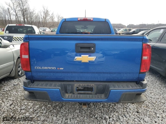 2018 Chevrolet Colorado 4WD Work Truck with VIN 1GCGTBEN6J1325480, listed as a Copart auction lot 84285234 with 108,763 mi miles and Salvage Title. Bid and sale history available at carsss.com. Image 6.