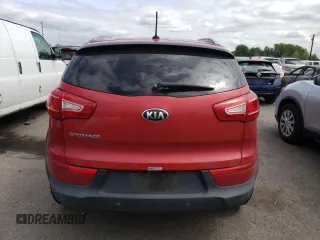 2013 Kia Sportage LX with VIN KNDPBCA2XD7500836, listed as a Copart auction lot 54948685 with 96,591 mi miles and Clean Title. Bid and sale history available at carsss.com. Image 6.