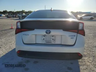 2022 Toyota Prius L Eco with VIN JTDKAMFU4N3157754, listed as a Copart auction lot 49533745 with Not Provided miles and Non Repairable. Bid and sale history available at DreamBid. Image 6.