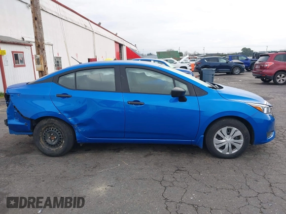 2024 Nissan Versa S with VIN 3N1CN8DV2RL845373, listed as a IAAI auction lot 41744910 with 28,686 mi miles. Bid and sale history available at carsss.com. Image 14.