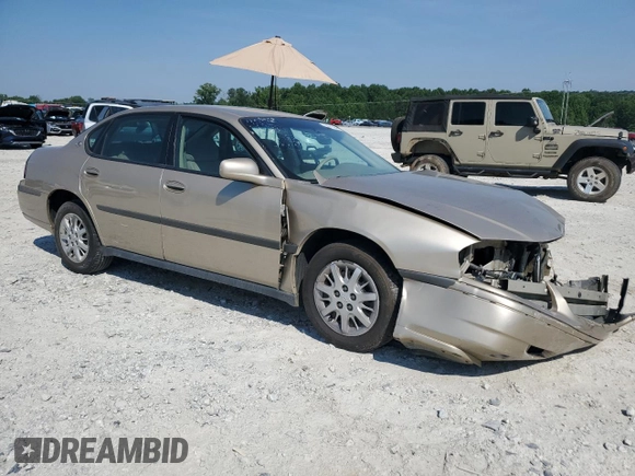 2005 Chevrolet Impala with VIN 2G1WF52E259295588, listed as a Copart auction lot 58915944 with 126,854 mi miles and Salvage Title. Bid and sale history available at DreamBid. Image 4.