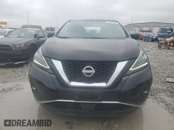 2023 Nissan Murano SL with VIN 5N1AZ2CJ7PC106699, listed as a Copart auction lot 44444885 with 28,186 mi miles and Salvage Title. Bid and sale history available at DreamBid. Image 5.