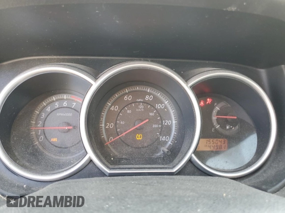 2011 Nissan Versa S z VIN 3N1BC1CP7BL440448, wystawiony jako Copart lot #58199525 z przebiegiem 155 043 mil mil oraz Szkoda całkowita • Salvage title. Historia ofert i sprzedaży dostępna na DreamBid. Obrazek 9.