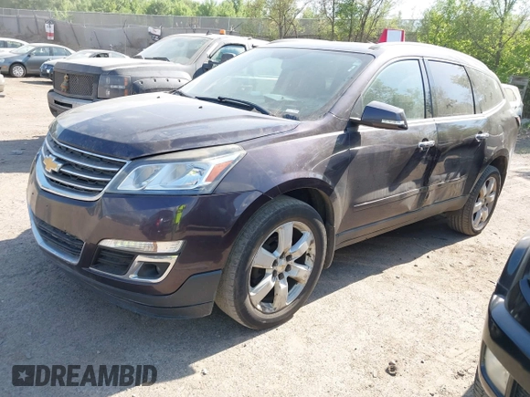 2016 Chevrolet Traverse LT with VIN 1GNKRGKD6GJ183391, listed as a IAAI auction lot 42268807 with 137,926 mi miles and . Bid and sale history available at DreamBid. Image 2.