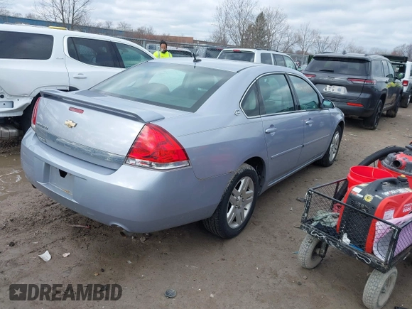 2006 Chevrolet Impala LT 3.9L with VIN 2G1WC581669146275, listed as a IAAI auction lot 41815870 with 127,156 mi miles and . Bid and sale history available at DreamBid. Image 4.